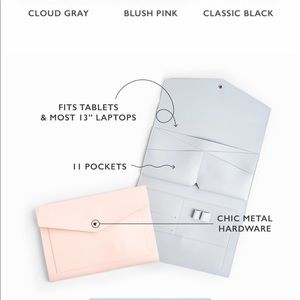 Glass Ladder & Co Megan Portfolio Clutch